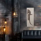 Radiator hidraulik në pluhur mermeri të ricikluar Prodhuar në Itali - Venecia Viadurini