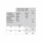 Dizajn Modern Radiator Hidraulik Vertikal të Murit deri në 1224 Watt - Regolo Viadurini