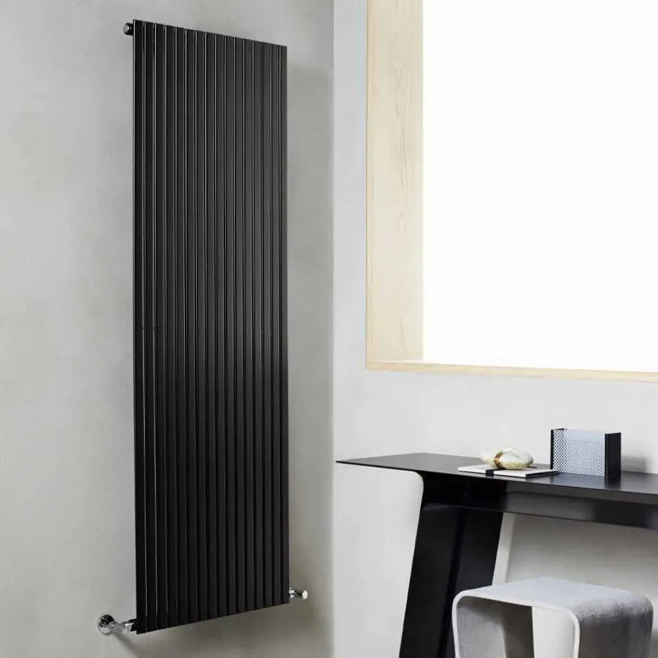 Dizajn Modern Radiator Hidraulik Vertikal të Murit deri në 1224 Watt - Regolo Viadurini