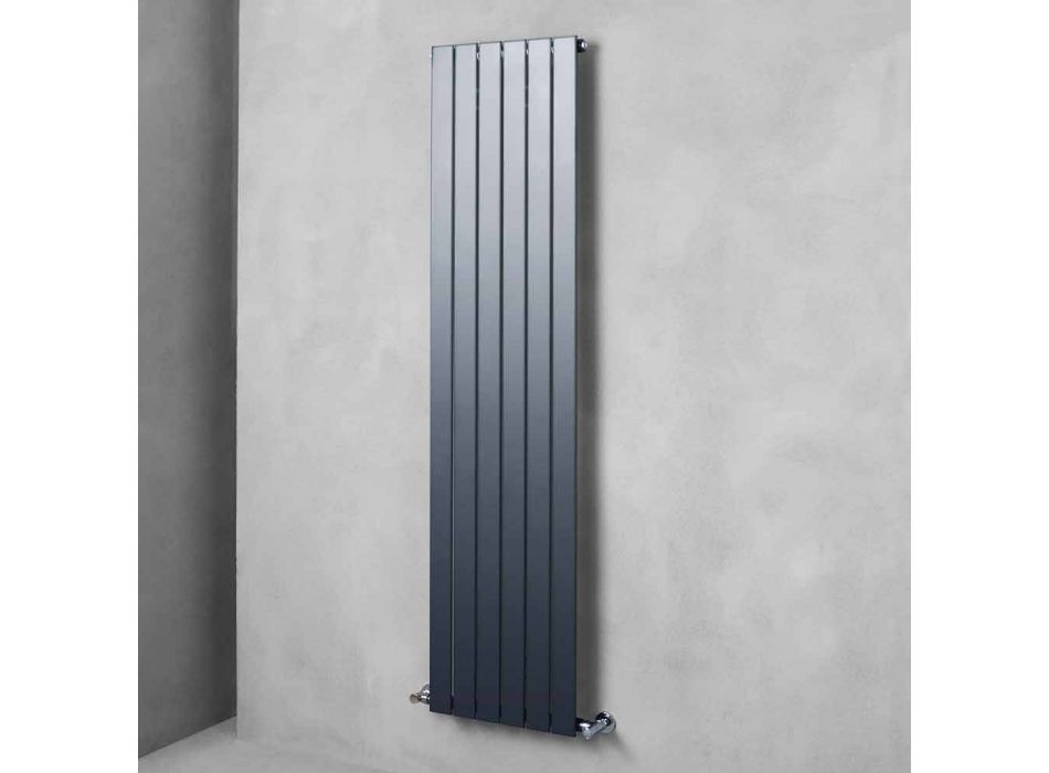 Radiatori me mur i dizajnuar prej çeliku karboni me ngjyra 881 W - Qukapiku Viadurini