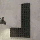 Fiksues me dritë elektrike me ngjyra moderne, Tulla nga Scirocco H Viadurini