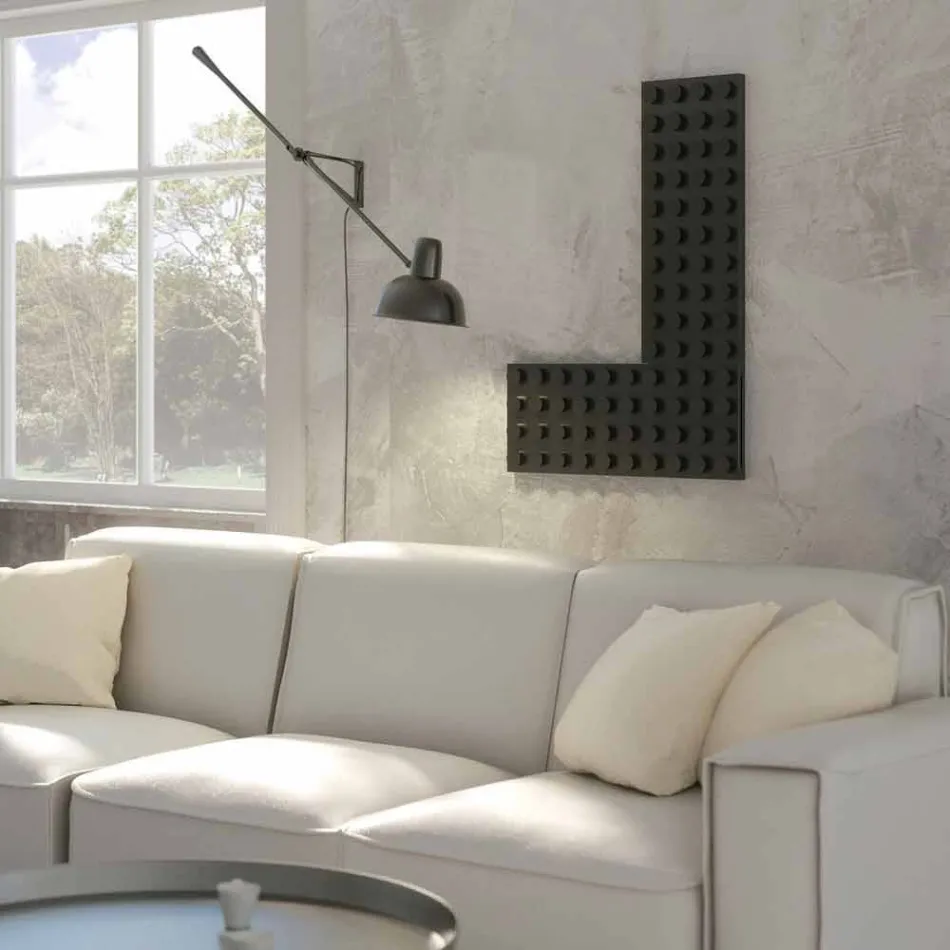 Ndriçim elektrik modern me ngjyra elektrike, Tulla nga Scirocco H Viadurini