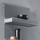 Radiator peshqir raft Projektimi vertikal hidraulik deri në 719 watts - Rebel Viadurini