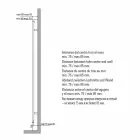 Projektimi Sheshi i Banjës së Ngrohëses së Radiatorit në Çelik 412 W - Kullë Viadurini