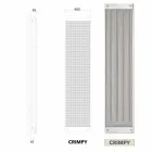 Termometri modern hidraulik modern i veshjes moderne nga Scirocco H Viadurini