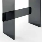 Tavolina e veshjes së grimit me pasqyrë dhe sirtar qelqi 3 përfundime - Salvie Viadurini