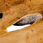 Pjesa e sipërme e banjës së pezulluar në dru të fortë tik, copë unike - e përsosur Viadurini
