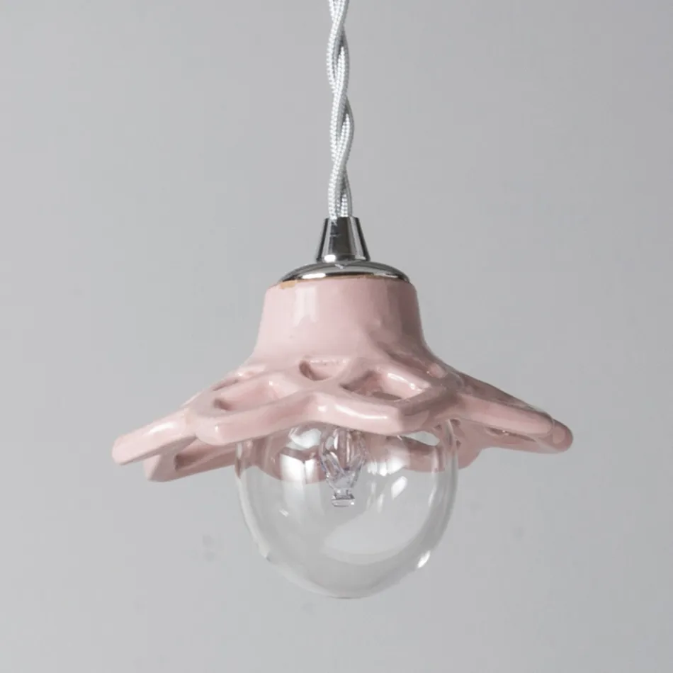 Llambë varëse terrakote Toscot Apuane pa rozetë Prodhuar në Toscana Viadurini