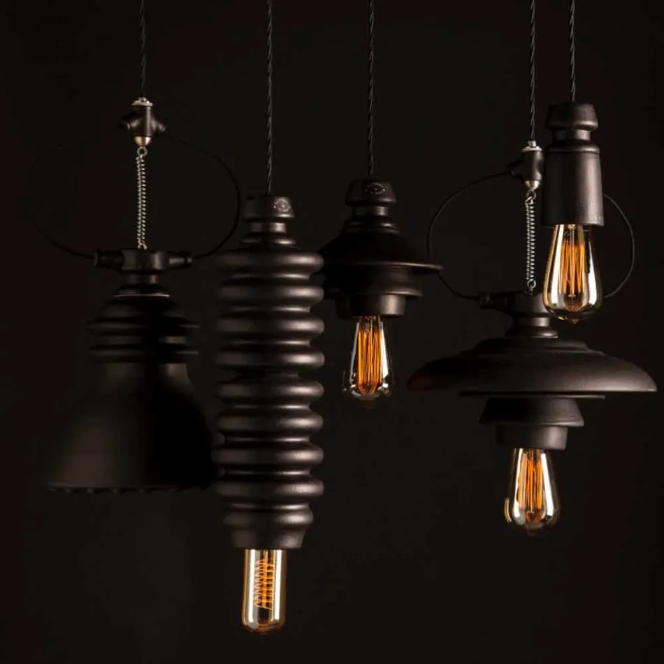 Toscot Battersea llambë e pezulluar me pjatë terrakote Viadurini