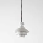 Toscot Battersea llambë e pezulluar me pjatë terrakote Viadurini