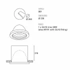 Toscot Carso far i brendshëm built23 cm i ndërtuar në Toskan Viadurini