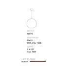 Llambë varëse terrakote bashkëkohore Toscot Newton bashkëkohore Viadurini