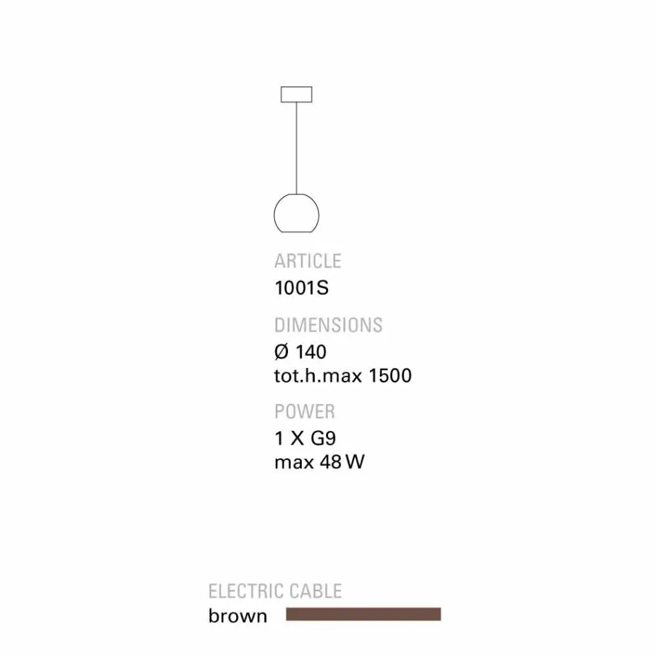 Llambë varëse terrakote bashkëkohore Toscot Newton bashkëkohore Viadurini