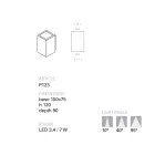 Dritë kopshti LED me terrakote të punuar me dorë Toscot Smith Viadurini