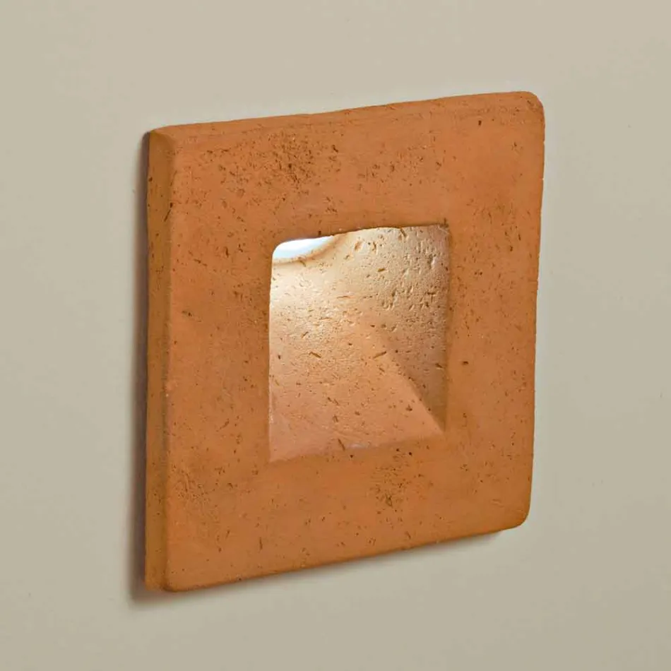 Terracotta e jashtme Terracotta Outdoor Square Toscot Applique Viadurini