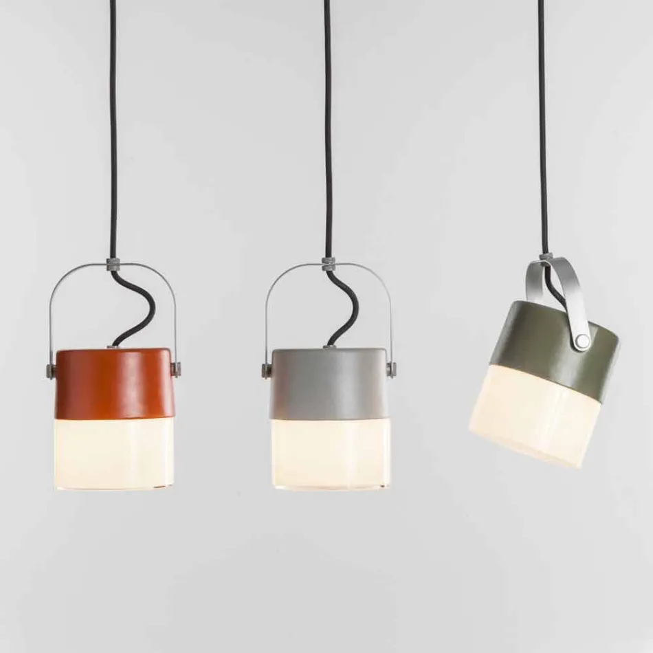 Llambë varëse xhami në lulëzim Toscot bërë në Toscana Viadurini