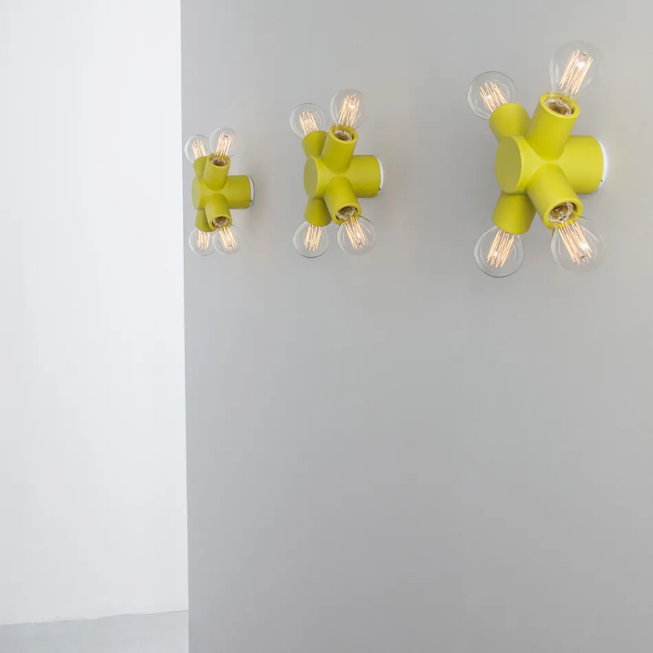 Llamba muri Toscot Traffic me perime të ndryshme qeramike prodhuar në Toskanë Viadurini