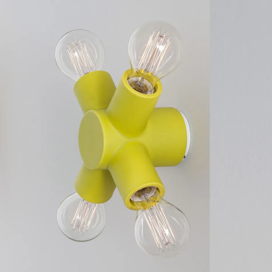 Llamba muri Toscot Traffic me perime te ndryshme qeramike prodhuar ne Toskane Viadurini