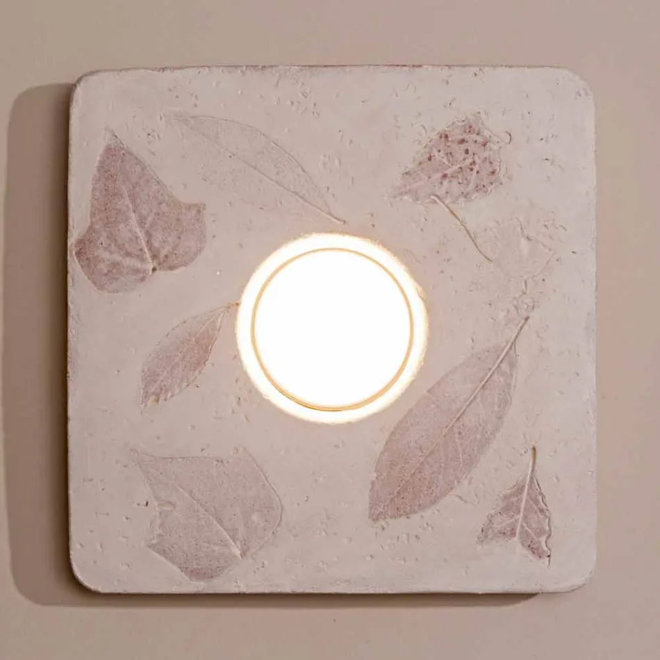 Llambë muri terrakote Toscot Vivaldi e bërë në Itali Viadurini