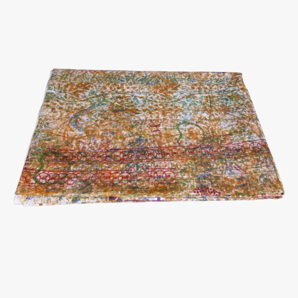 Mbulesa tavoline e Artit Italian me cope pambuku unike te shtypur Viadurini