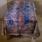 Mbulesa tavoline e Artit Italian me Pambuk Shtypur Një Copë - Markat Viadurini