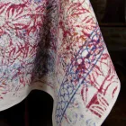 Mbulesa tavoline e Artit Italian me Pambuk Shtypur Një Copë - Markat Viadurini