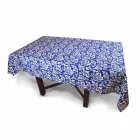 Mbulesë tavoline prej 100% italiane të punuar me dorë me një printim dore me një copë - marka Viadurini