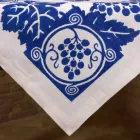 Mbulesa e Lartë Artistike me Mbulesë Tavoline me Artë Dore të Arteve Italiane - Marka Viadurini