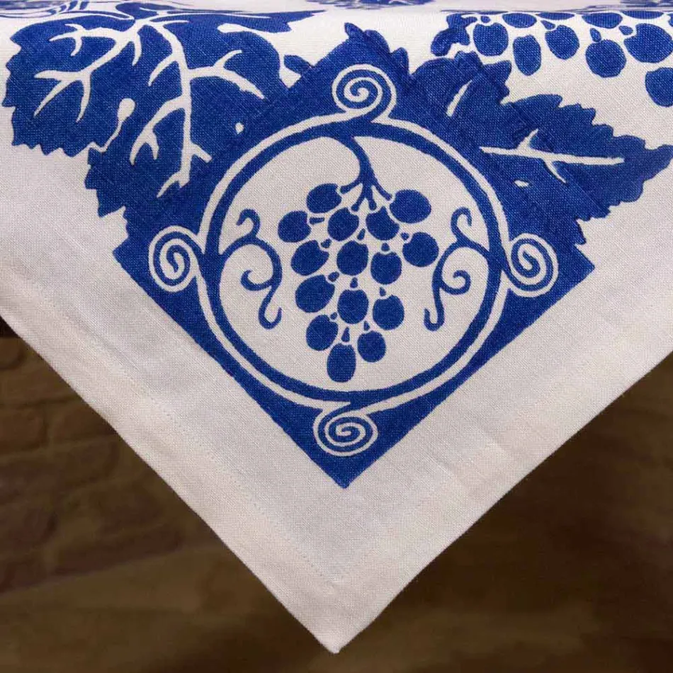 Mbulesa e Lartë Artistike me Mbulesë Tavoline me Artë Dore të Arteve Italiane - Marka Viadurini