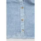 Mbulesa tavoline prej liri drejtkendeshe me vrima kopsash dhe 10 kopsa, luksoze - mesdhetare Viadurini