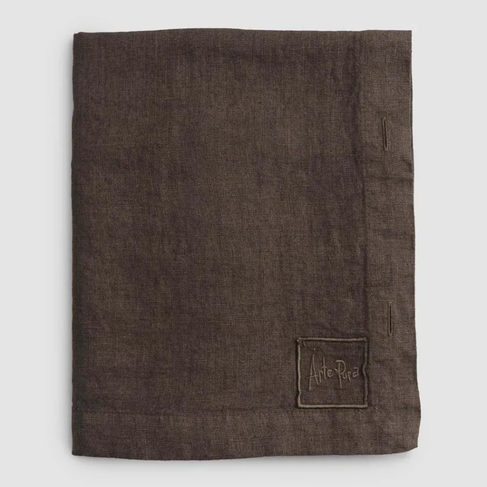 Mbulesa tavoline prej liri drejtkëndëshe me vrima butonash dhe 12 kopsa luksoze - Mesdhetare Viadurini