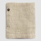 Mbulesa tavoline modulare me ngjyra luksoze me vrima butonash dhe 12 butona - Mesdhetare Viadurini