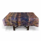 Mbulesë tavoline me cilësi të lartë italiane, të punuar me pambuk, të shtypura në pambuk - Markat e markave Viadurini