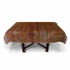 Mbulesë tavoline me cilësi të lartë italiane, të punuar me pambuk, të shtypura në pambuk - Markat e markave Viadurini