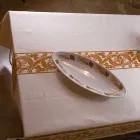 Pambuku dhe pëlhura prej liri të shtypura me shumicë italiane - Markat Viadurini