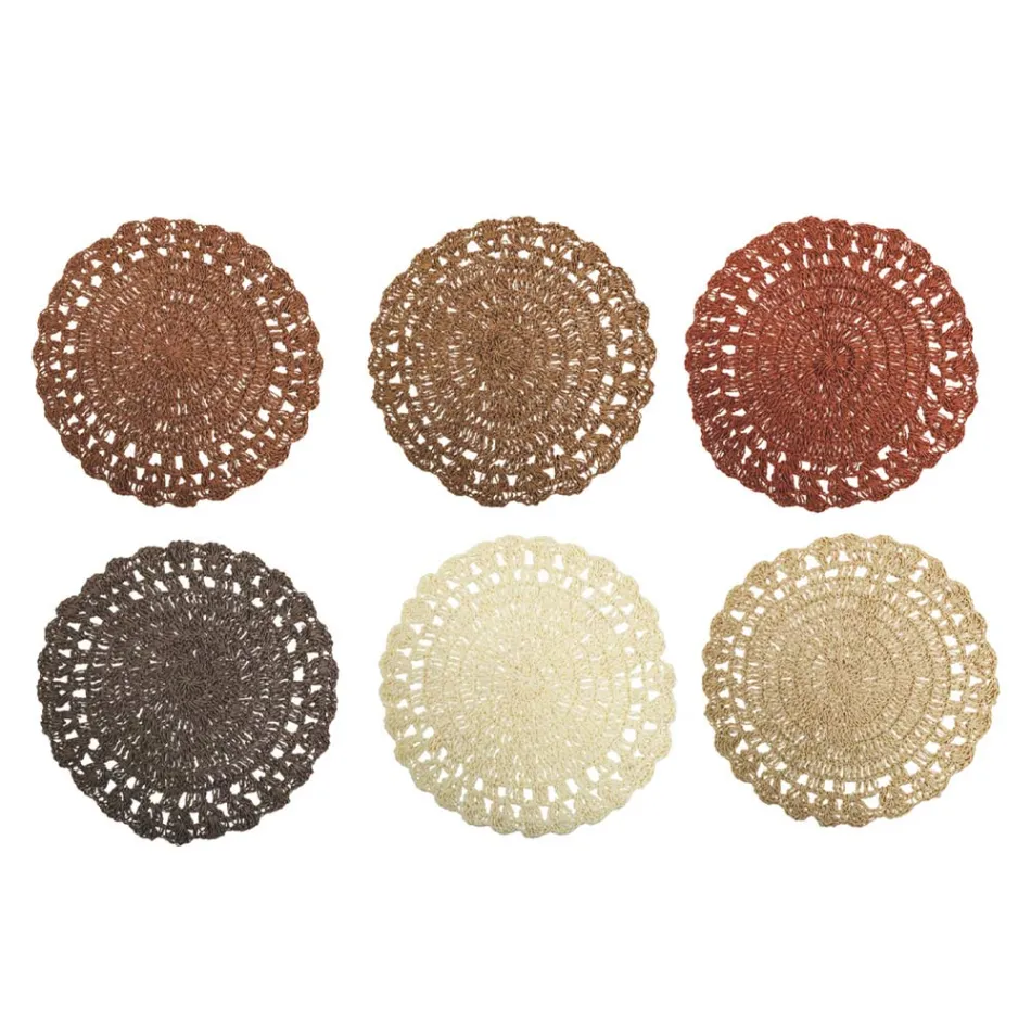 Place Rrumbullakët me Grep Sallakë me ngjyra të ndryshme 12 copë - Punzolo Viadurini