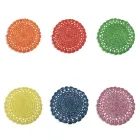 Place Rrumbullakët me Grep Sallakë me ngjyra të ndryshme 12 copë - Punzolo Viadurini