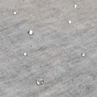 Shtojca për mëngjes me liri gri me kristale 2 copë - Macanno Viadurini