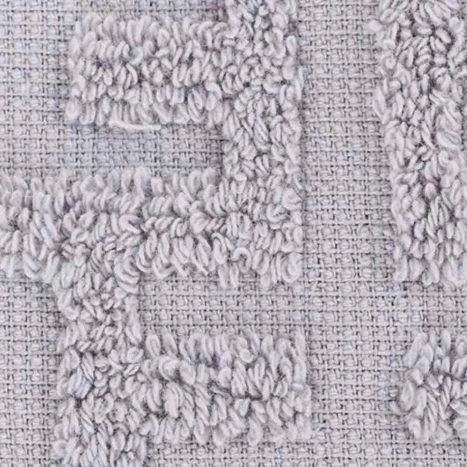 Trio i peshqirëve të banjës në peshqir Terri pambuku, Fytyrë dhe Vizitor - Ginestra Viadurini