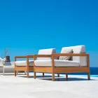 Varaschin Bali kolltuk modern në natyrë në pëlhurë të veshur me susta Viadurini