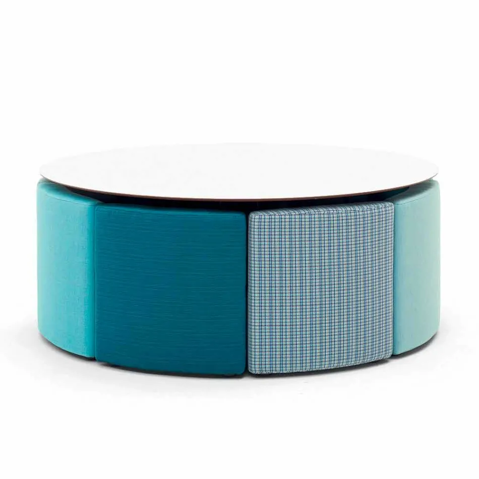 Tabela e kopshtit Big In & Out Varaschin + 8 kolltuqe moderne të projektimit Viadurini