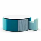 Tabela e kopshtit Big In & Out Varaschin + 8 kolltuqe moderne të projektimit Viadurini