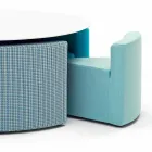 Tabela e kopshtit Big In & Out Varaschin + 8 kolltuqe moderne të projektimit Viadurini