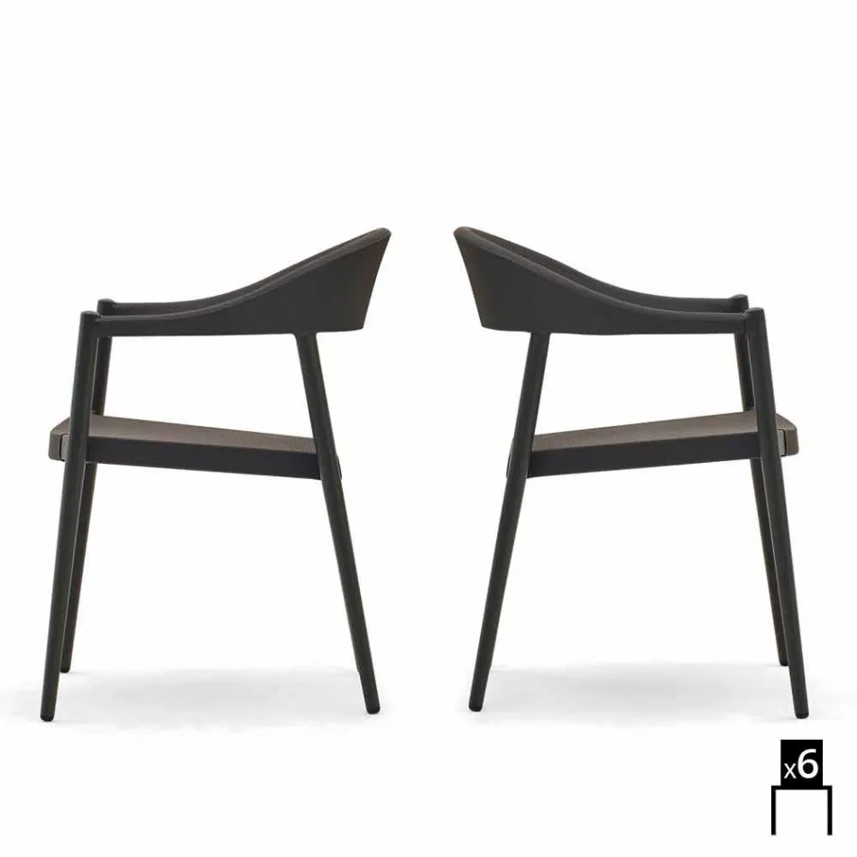 Kolltuk i projektimit kopsht bashkëkohor Varaschin Clever, 6 copë Viadurini