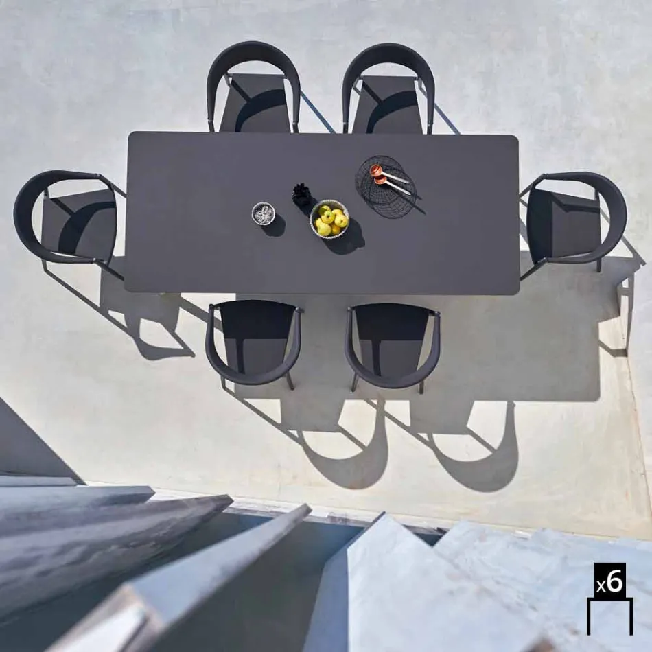 Kolltuk i projektimit kopsht bashkëkohor Varaschin Clever, 6 copë Viadurini