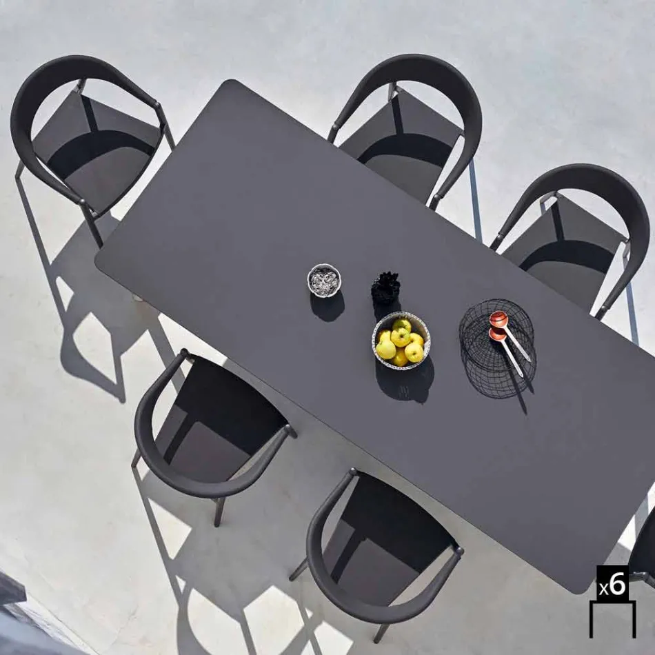 Kolltuk i projektimit kopsht bashkëkohor Varaschin Clever, 6 copë Viadurini