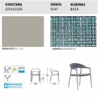 Kolltuk i projektimit kopsht bashkëkohor Varaschin Clever, 6 copë Viadurini