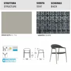 Kolltuk i projektimit kopsht bashkëkohor Varaschin Clever, 6 copë Viadurini