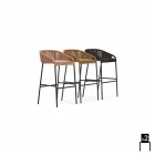 Stool bashkëkohor i kopshtit Varaschin Cricket, 2 copë Viadurini