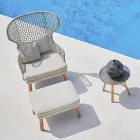 Varaschin Emma dizenjon këmbët në natyrë në pëlhurë të veshur me susta Viadurini